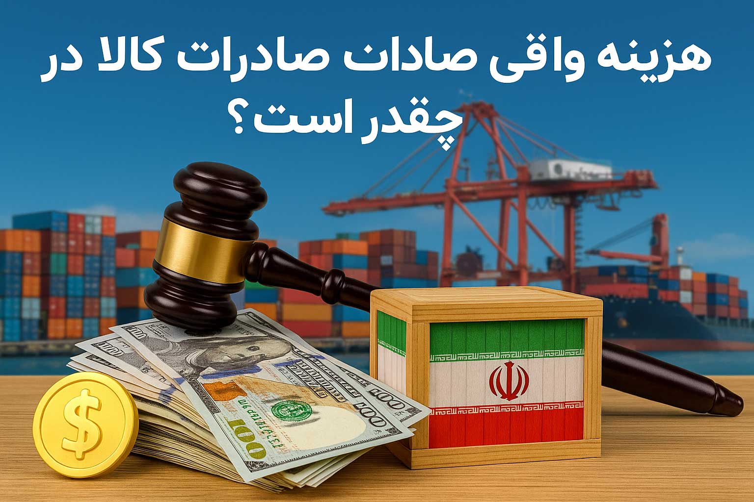 هزینه واقعی صادرات کالا در ایران چقدر است؟