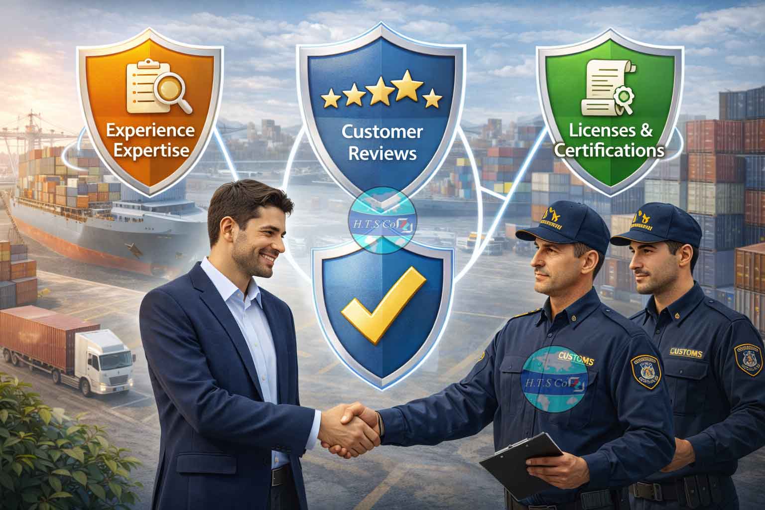 انتخاب شرکت ترخیص کالا معتبر و قابل اعتماد