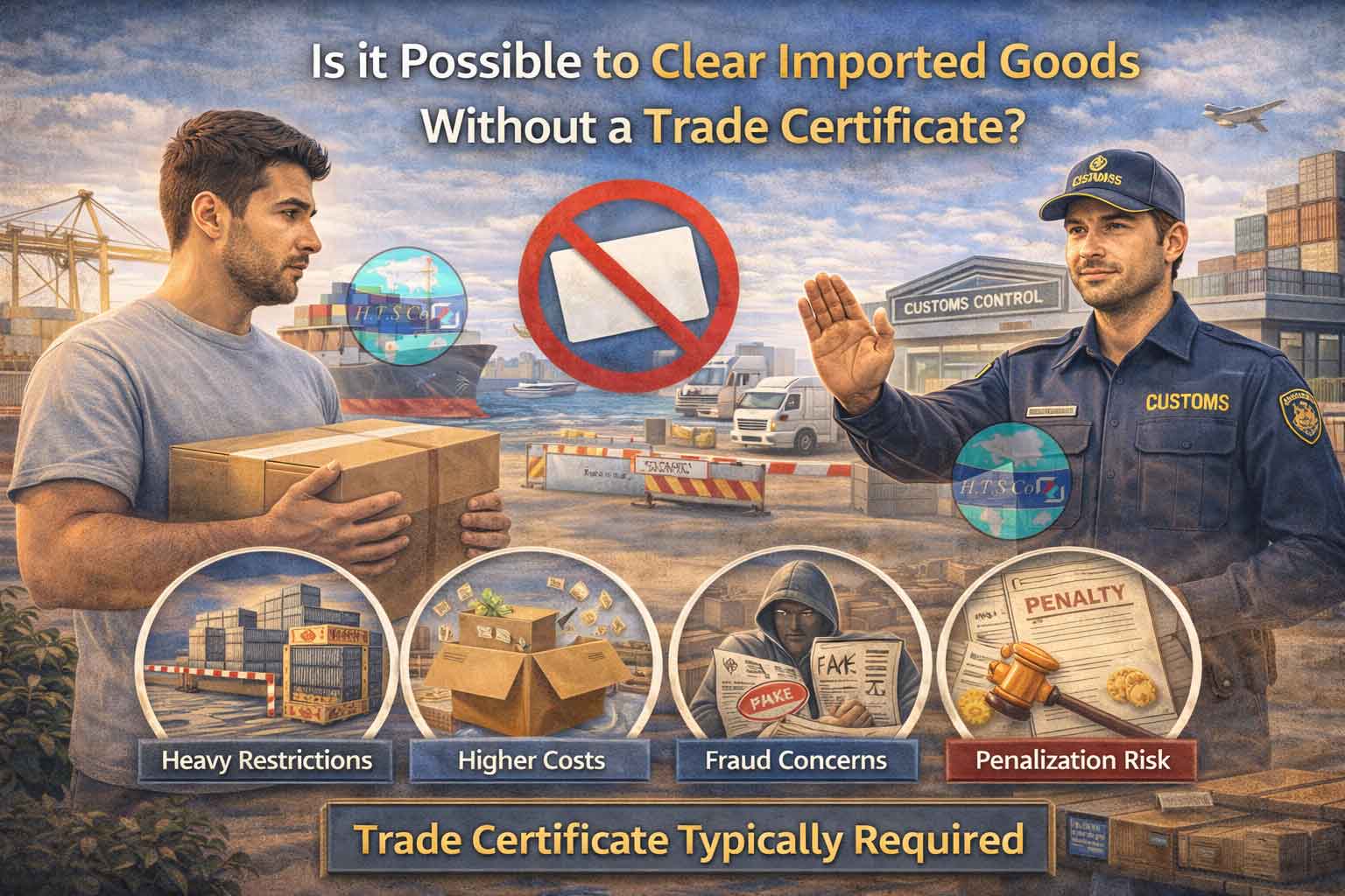 ترخیص کالای وارداتی بدون کارت بازرگانی امکان‌پذیر است؟