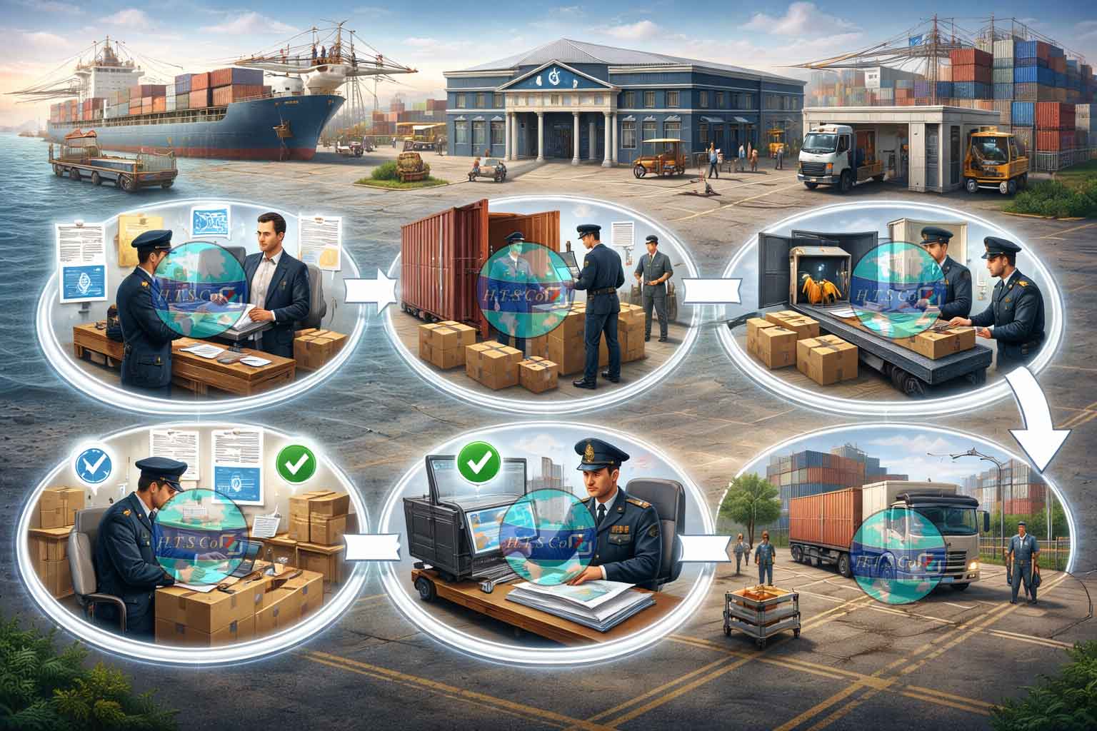 مراحل ترخیص کالا از زمان ورود تا خروج از گمرک (گام‌به‌گام و کاربردی)