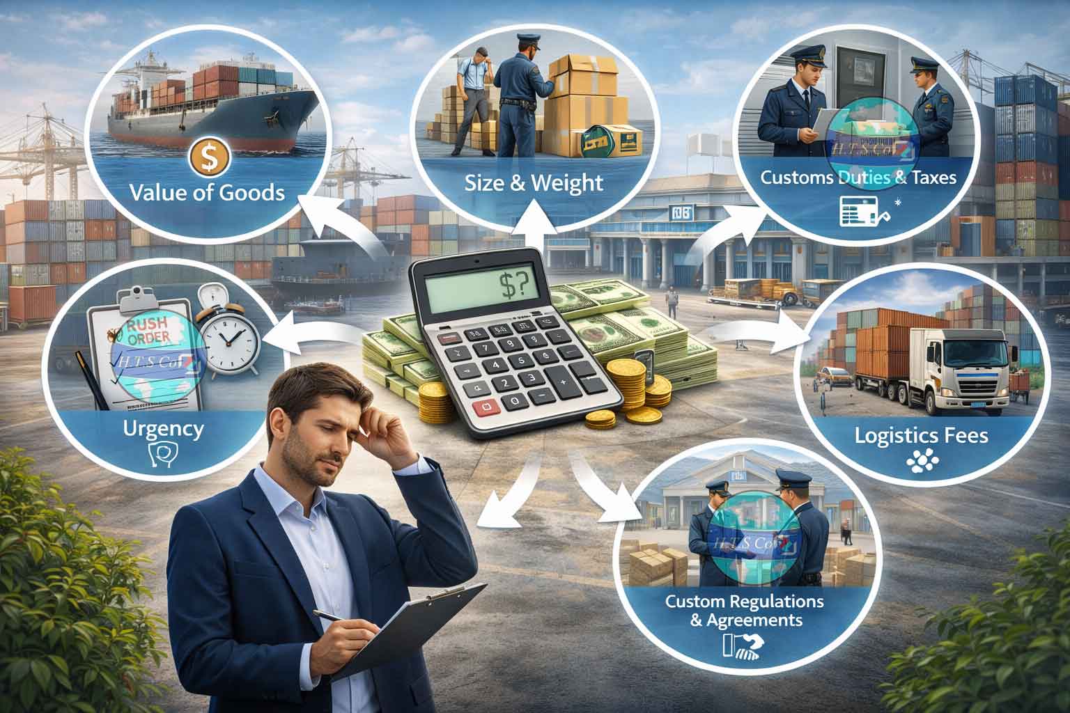 هزینه خدمات ترخیص کالا چقدر است و به چه عواملی بستگی دارد؟