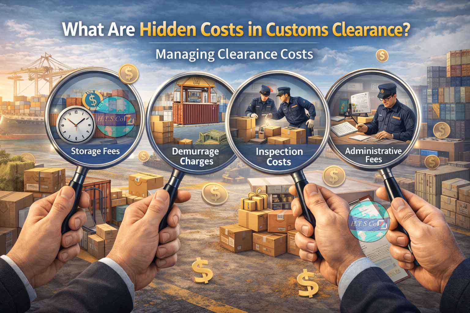 هزینه‌های پنهان ترخیص کالا چیست: کنترل هزینه‌های ترخیص